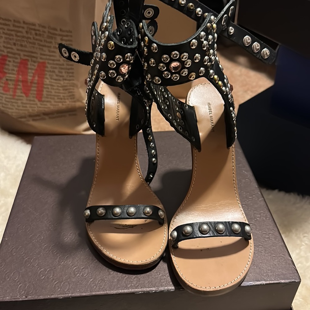 Isabel Marant Studded Sandals - Picture 2 of 8